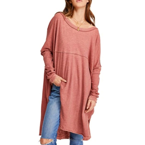 We The Free Tops - We The Free Telltale Cotton Split Tunic